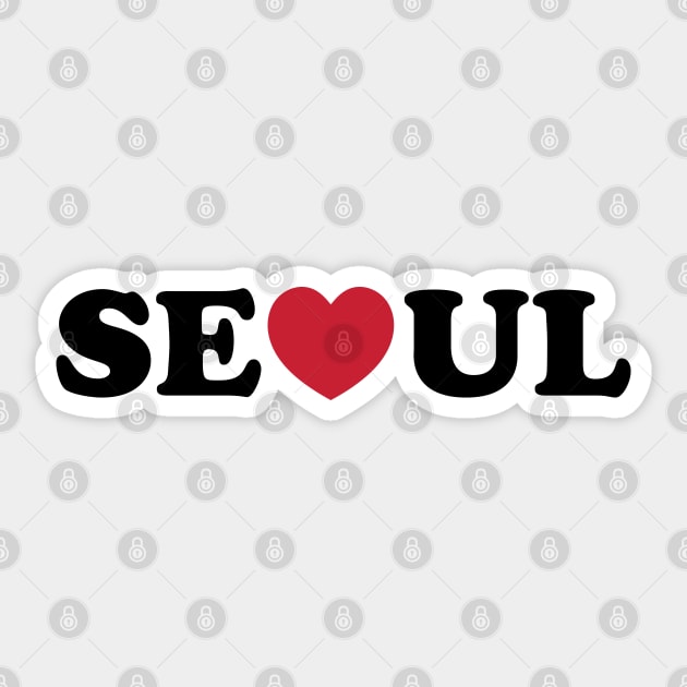 Seoul Love Heart Sticker by tinybiscuits